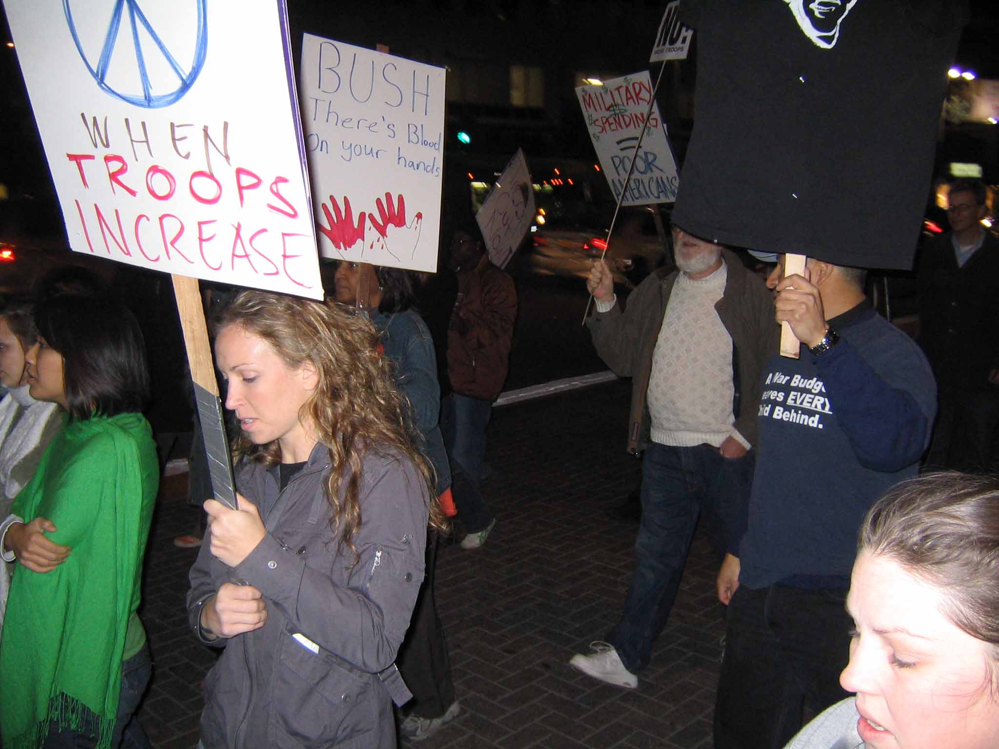 Los Angeles Iraq War Escalation Protest January 12, 2007