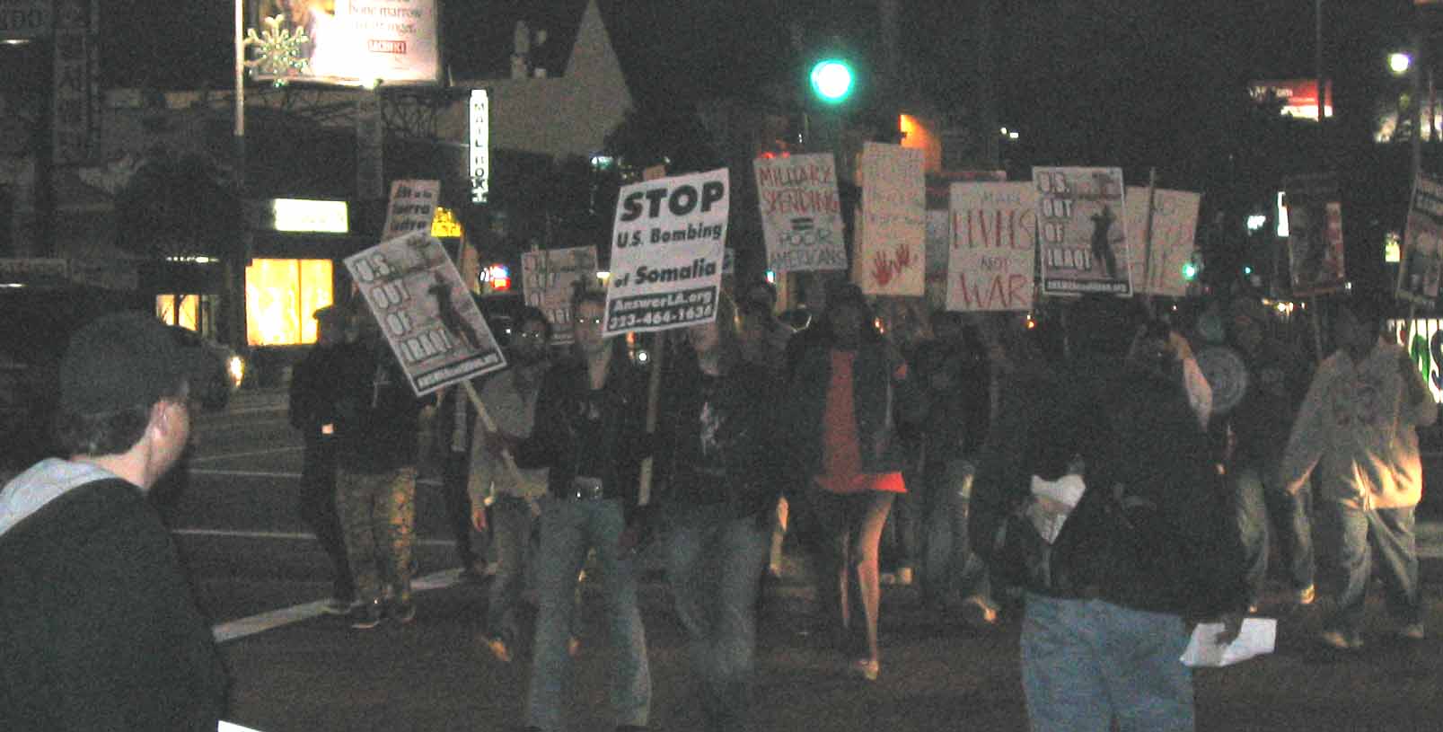 Los Angeles Iraq War Escalation Protest January 12, 2007