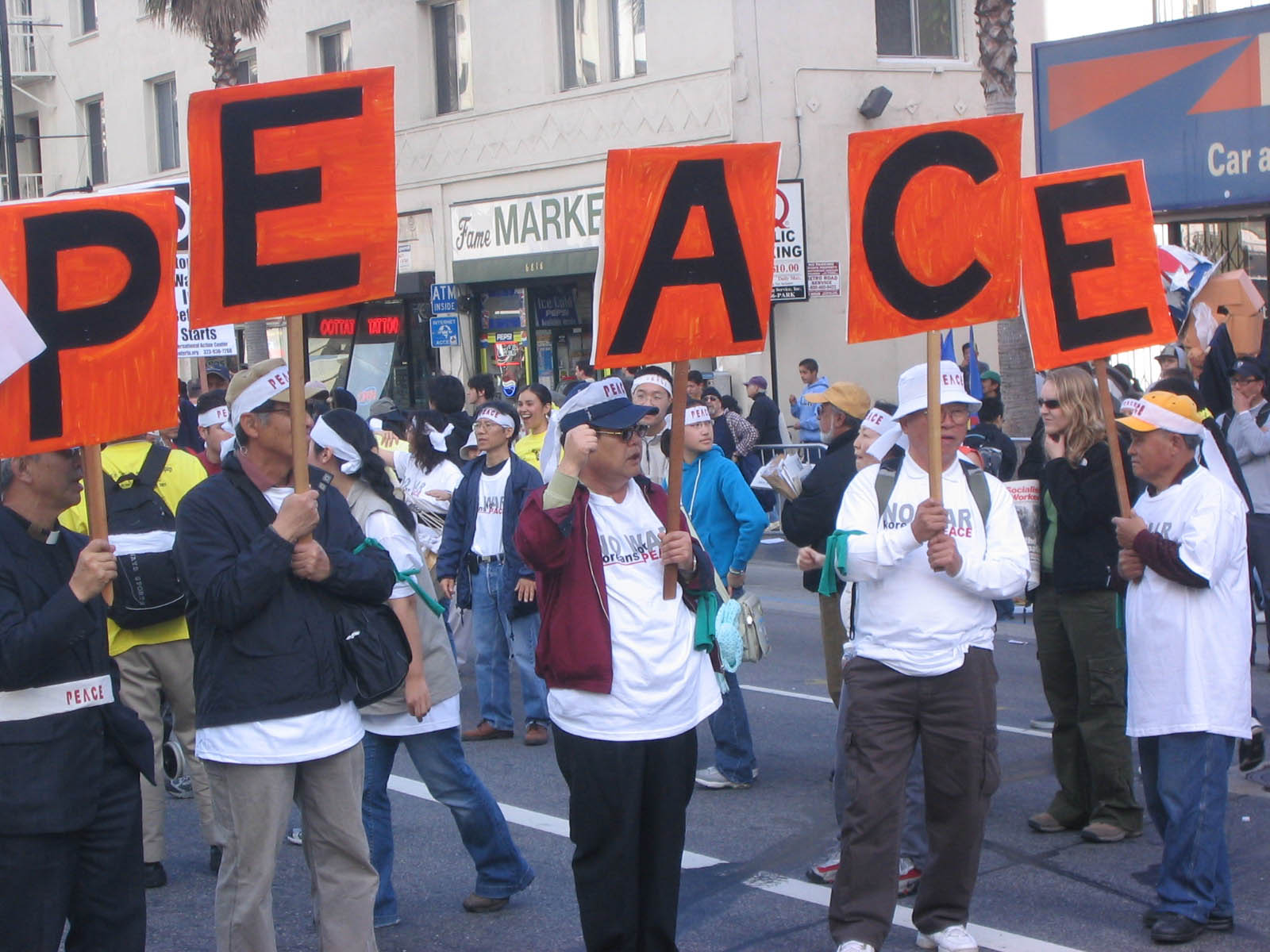 Los Angeles Iraq War Protest March 18 2006