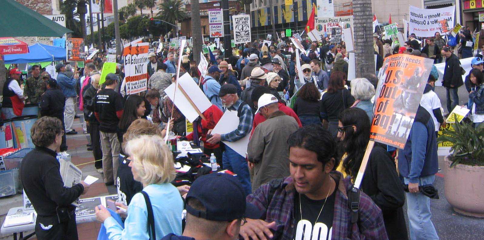 Los Angeles Iraq War Protest March 18 2006