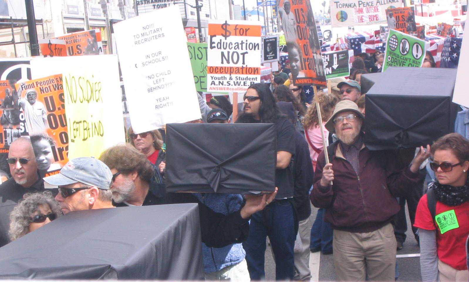 Los Angeles Iraq War Protest March 18 2006