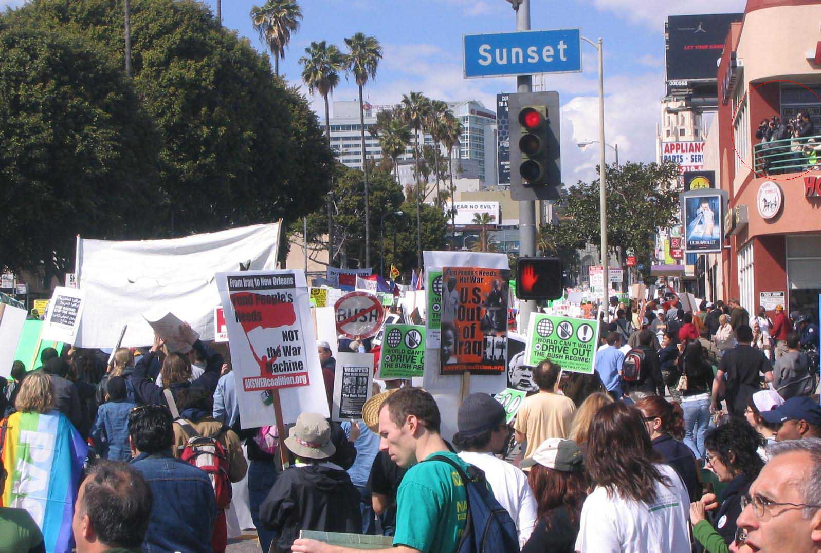 Los Angeles Iraq War Protest March 18 2006