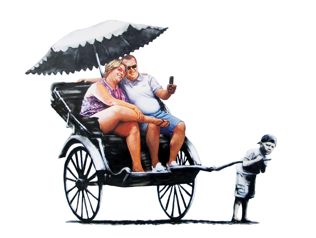 Banksy Exploiting the Poor