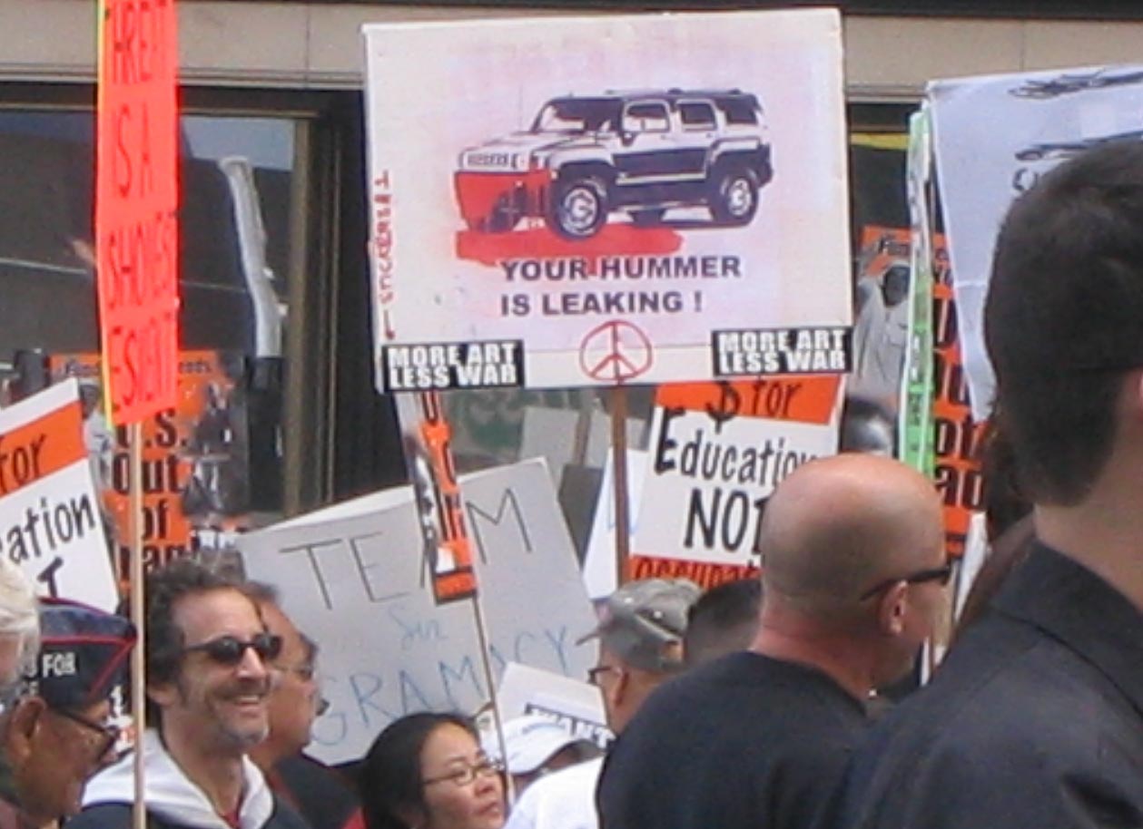 Los Angeles Iraq War Protest March 18 2006